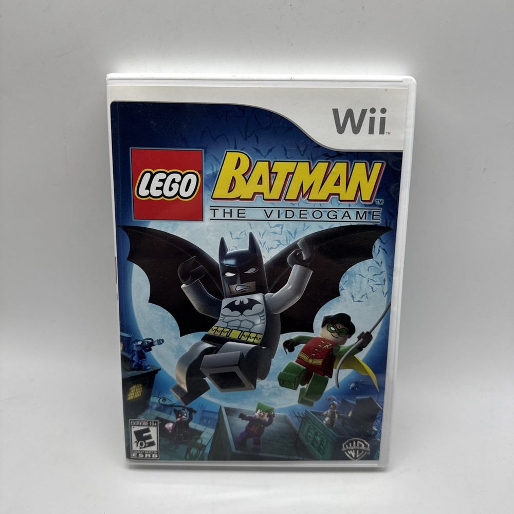 LEGO Batman The Videogame Nintendo Wii 2008 RVL-RLBE-USA